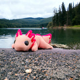 Axolotl Keychain, Fidget Toy, Axolotl Gifts, 3D Printed Keyring, Under 5 pounds